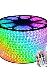 ریسه شلنگی مولتی/هفت رنگ/RGB.گارانتی.برق رویال