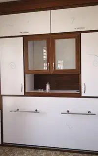 تخت تاشو(کمجا)یکنفره افقی+کمد دیواری