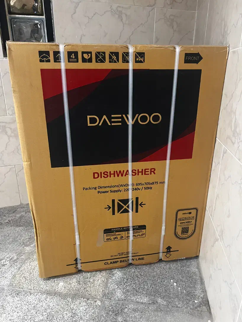 ماشین ظرفشویی ایستاده دوو 14 نفره نو|ماشین ظرفشویی|دماوند, گیلاوند|دیوار