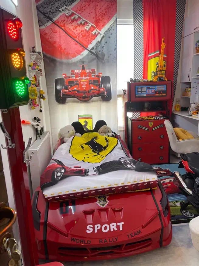 تخت و کمد  مدل ماشین|تخت و سرویس خواب|تبریز, |دیوار