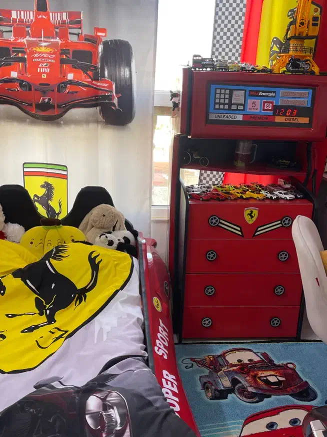 تخت و کمد  مدل ماشین|تخت و سرویس خواب|تبریز, |دیوار