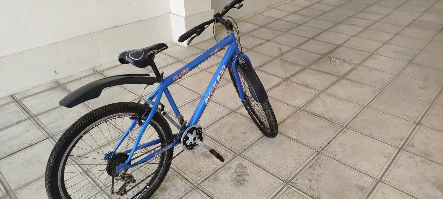 دوچرخه المپیا سایز ۲۶ کمکار آبی|دوچرخه، اسکیت، اسکوتر|آشخانه, |دیوار