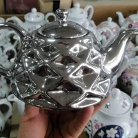 قوری چینی درسه رنگ|قوری، کتری، قهوه‌ساز دستی|مشهد, کوی سیدی|دیوار