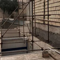 داربست بندی واجرای سقف وستون