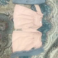 پیراهن و ساق شلواری دخترانه مناسب ۵ تا ۸ سال