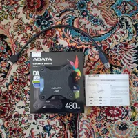 هارد اکسترنال ssd مدل adata حافظه480گیگ