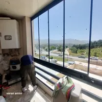 شیشه بالکنی(آکاردئونی)