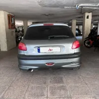 ۲۰۶ خاکستری تیپ ۵ مدل ۸۳ خوش رخ با لوازم