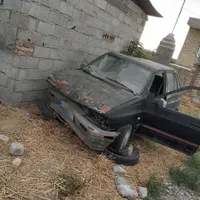 پراید هاچبک مشکی تصادفی مدل ۷۵