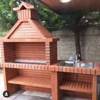 اجرای نمای ساختمان آجر و سنگ