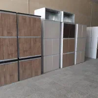 کابینت آماده فلزی درب چوبی لایت|مصالح و تجهیزات ساختمان|کرمان, |دیوار