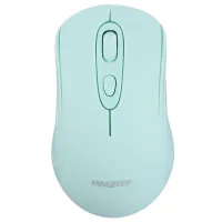 موس بی سیم مچر MR251 / سبز آبی