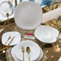 سرویس آرکوپال دینولب طلااکروپال دورطلاظرف لبه طلای