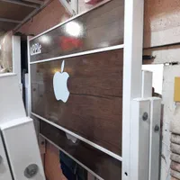 تختخواب دوطبقه فلزی اپل سفید|تخت و سرویس خواب|مشهد, رسالت|دیوار