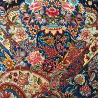 فرش6 متری تبریز نقشه سالاری گلدانی کف ابریشم 55 رج|فرش|تهران, فرمانیه|دیوار