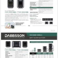 پاور استیشن 2300 وات Dabbsson هوشمند|سایر لوازم برقی|تهران, ولنجک|دیوار