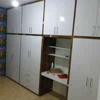 کمددیواری اشکاف کابینت کمد دیواری mdf ملامینه|جاکفشی، کمد، دراور|مشهد, ایثارگران|دیوار