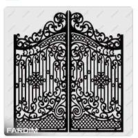 درب لوکس سفارشی. . درب خونه باغ|حراج|بوشهر, |دیوار