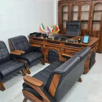 صندلی میز مدیریت مشکی مبلمان اداری طلایی|دفتر کار|اصفهان, ملاصدرا|دیوار