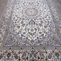 فرش دستبافت ۶ متری نقشه اصفهان دستباف نایین|فرش|تهران, نارمک|دیوار