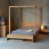 تخت دو نفره ستون دار اسپرت