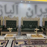 مبل سلطنتی مبل برنجی برنزی آلیاژی|مبلمان خانگی و میز عسلی|مشهد, طلاب|دیوار