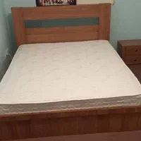 فیدار چوب تخت تختخواب دونفره/سرویس خواب کد 1145|تخت و سرویس خواب|مشهد, آزادشهر|دیوار