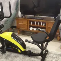 دوچرخه ثابت powermax تمیز، خونگی،کم کارکرد