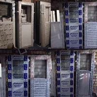 در پنجره پیویسی ویو پیویسی و چوبی|مصالح و تجهیزات ساختمان|بیرجند, |دیوار