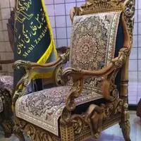 چوب گردو ( مبل قالی زنگی ابادی )|مبلمان خانگی و میز عسلی|کرمان, |دیوار
