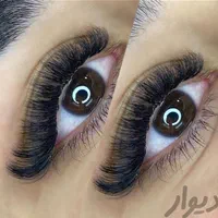 اکستنشن وکاشت‌ مژه بامژه های ابریشمی و سبک ولیفت|خدمات آرایشگری و زیبایی|رشت, توشیبا|دیوار