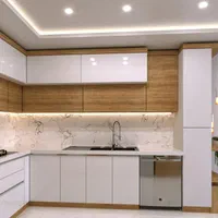 کابینت بدون دستگیره هایگلاس