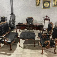 مبلمان اداری کلاسیک میز صندلی مدیریت