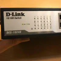 سوییچ 24 پورت  D-Link 24-Port 10/100 DES-1024D|مودم و تجهیزات شبکه|تهران, بهجت‌آباد|دیوار