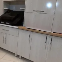 کابینت تمام ام دی اف ۶متر همراه با هود لمسی