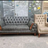 مبل راحتی لوگانو لمسه دوزی|مبلمان خانگی و میز عسلی|دزفول, |دیوار