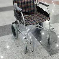ویلچر حمل بیمار سفری چرخ کوچک آاومینیومی اکبند|آرایشی، بهداشتی، درمانی|تهران, فردوس|دیوار