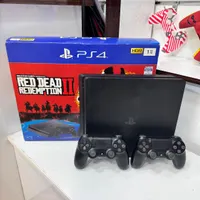 Ps4 slim 1tb ۲ دسته در حد نو|کنسول، بازی ویدئویی و آنلاین|تهران, صادقیه|دیوار