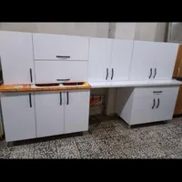 کابینت اشپزخانه به همراه لوازم آماده نصب کد 4000|مصالح و تجهیزات ساختمان|رشت, معلولین|دیوار