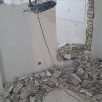 هر گونه تخریب کاری و کنده کاری انجام میدهیم|خدمات پیشه و مهارت|اهواز, پادادشهر|دیوار