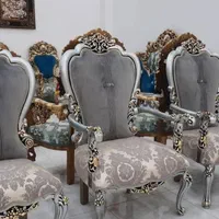 مبل سلطنتی آراد تمام چوب|مبلمان خانگی و میز عسلی|همدان, |دیوار