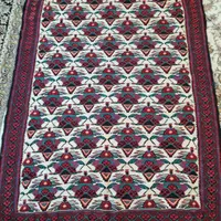 گلیم دست بافت عتیقه