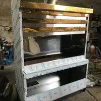 کباب منقل کبابی تنور ذغالی چدن خاکستری