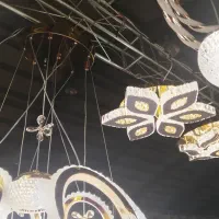 لوستر سقفی مدرن قلعه نور اصفهان شوط|لوستر و چراغ آویز|شوط, |دیوار