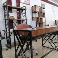 میز تحریر لپ تاب  شلف فلز چوب مدرن|میز تحریر و کامپیوتر|قم, شاه ابراهیم|دیوار