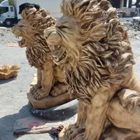 مجسمه تندیس شیر اسب حیوانات فرشتگان فایبرگلاس|مجسمه، تندیس، ماکت|بوشهر, |دیوار