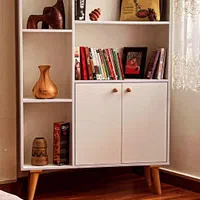 ویترین کتابخانه مدل سایه بهمراه ارسال رایگان|کتابخانه، شلف، قفسه‌های دیواری|ری, ولی آباد|دیوار
