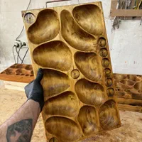 سینی مزه شات دار چوبی  اردو خوری چوبی|ظروف سرو و پذیرایی|تهران, فردوس|دیوار