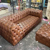 کاناپه چستر امریکایی عسلی