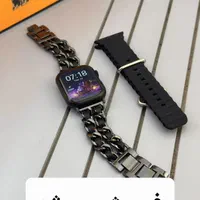 ساعت هوشمند الترا9+گارد نگین دار+بند کارتیرapple|ساعت|مشهد, طلاب|دیوار
